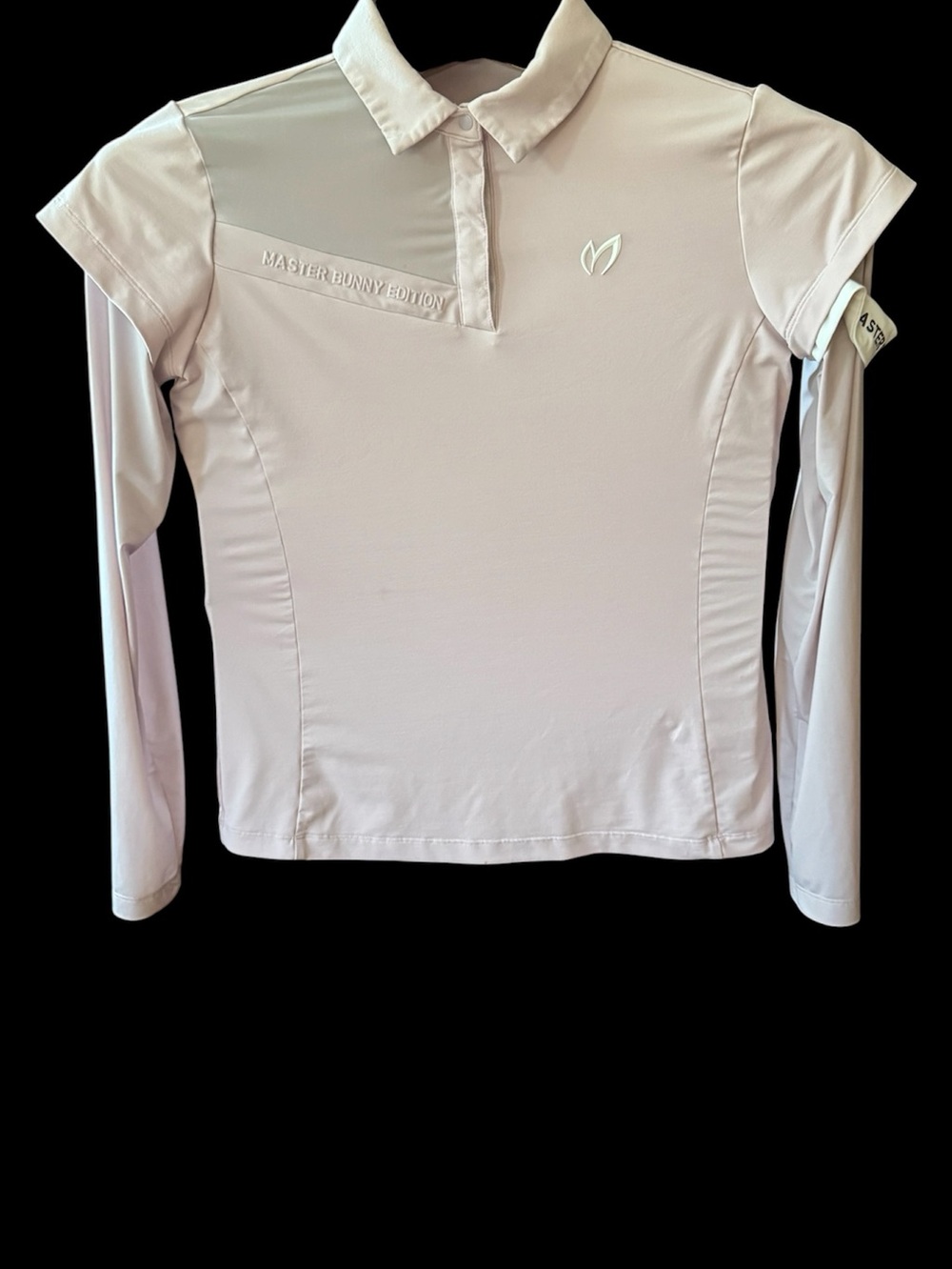 Master Bunny Edition golf  Lavender Long Sleeve Polo for women size 1(S)